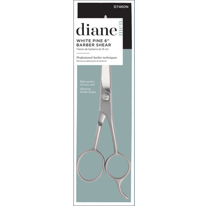 Diane 6" Stainless Steel White Pine Barber Shear #D7460N