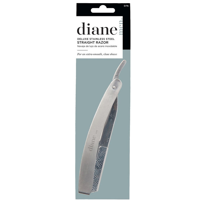 Diane Deluxe Stainless Steel Straight Razor #D76