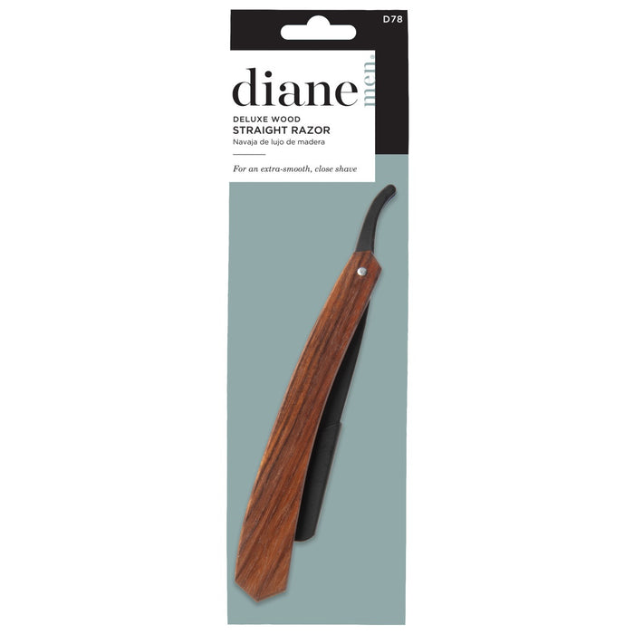 Diane Deluxe Wood Straight Razor #D78