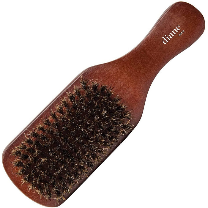 Diane 100% Boar Medium Firm Club Brush #D8118