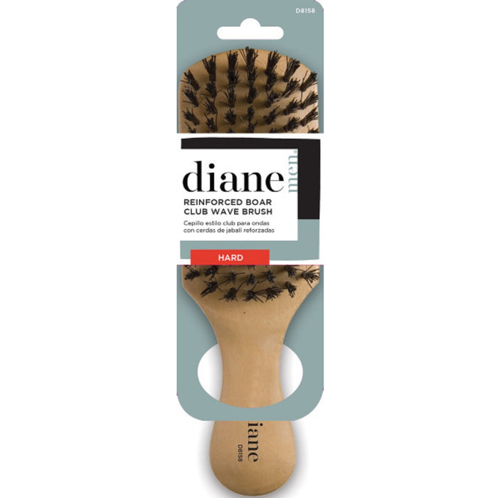 Diane Xtra Firm Reinforced Boar Club Brush #D8158