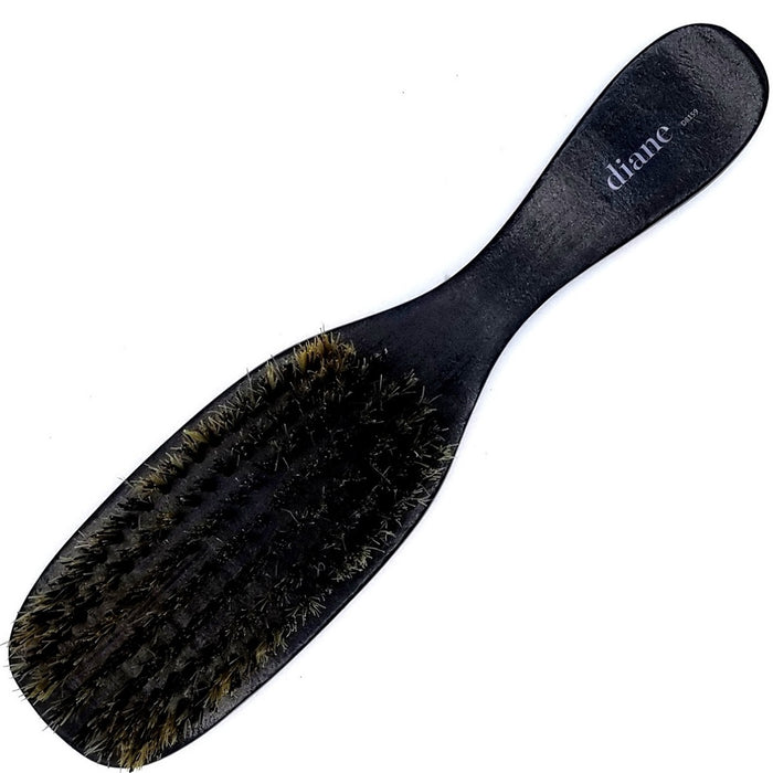 Diane Hard Reinforced Boar Wave Brush Black #D8159 [Clearance]