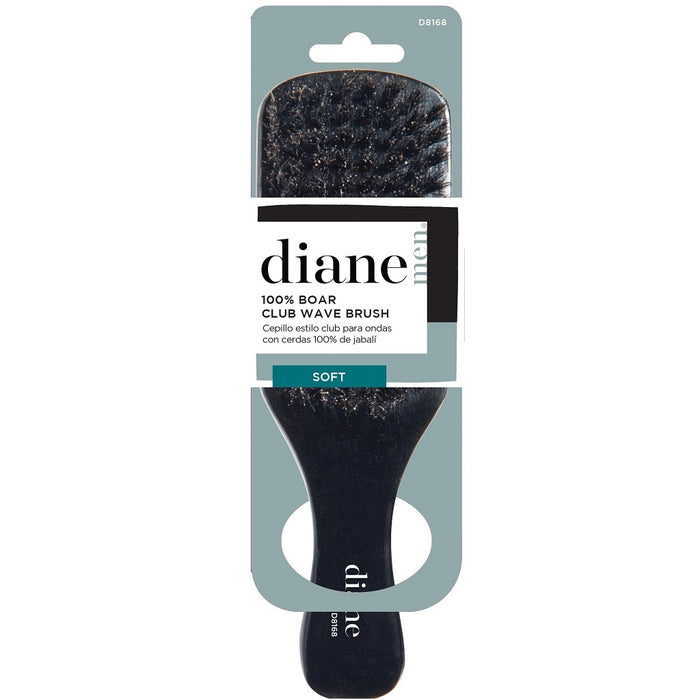 Diane 100% Soft Boar Club Brush #D8168