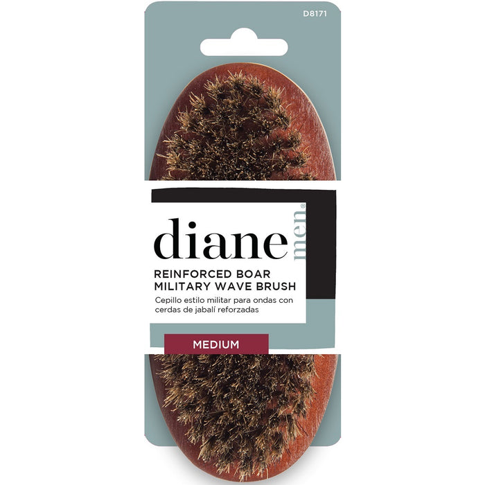 Diane Medium Reinforced Boar Military Brush #D8171