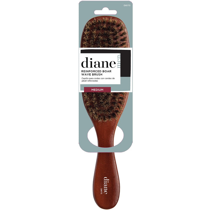 Diane Medium Reinforced Boar Wave Brush #D8173