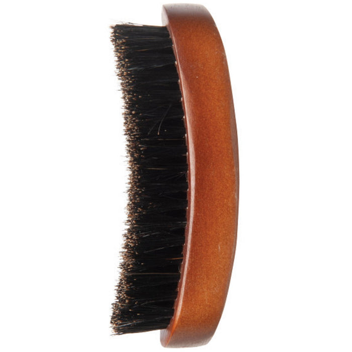 Diane Medium Reinforced Boar Curved Military Wave Brush #D8175