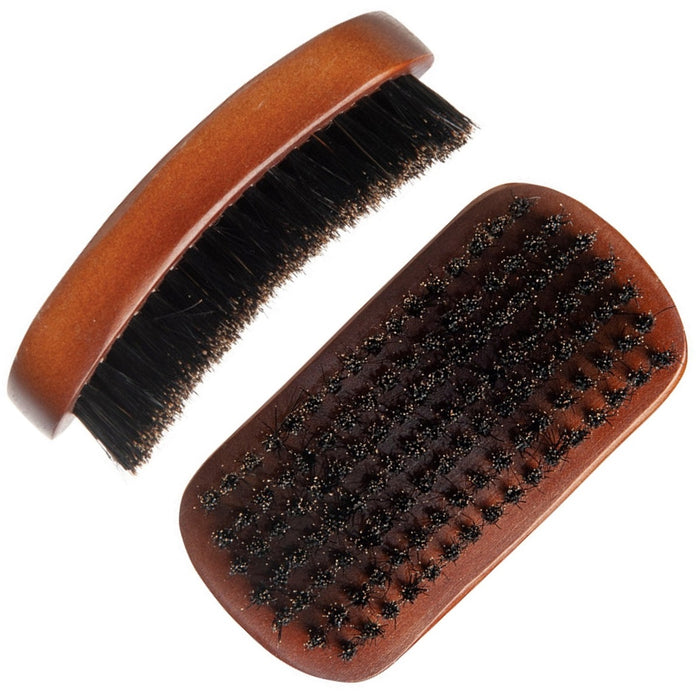 Diane Medium Reinforced Boar Curved Military Wave Brush #D8175