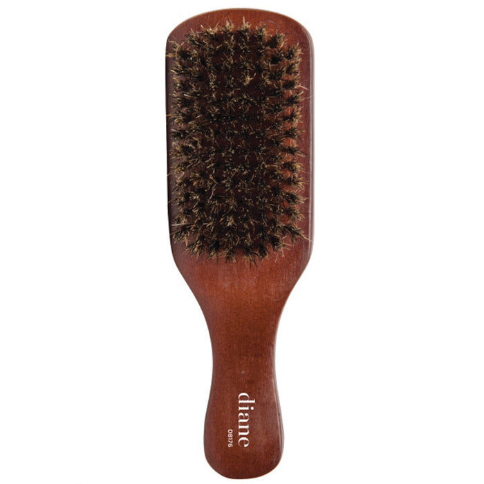 Diane Medium Reinforced Boar Curved Club Wave Brush #D8176