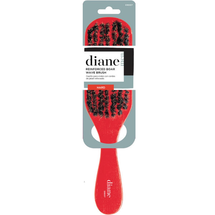 Diane Firm Reinforced Boar Wave Brush #D9007