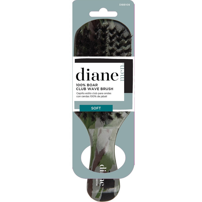 Diane 100% Soft Boar Camo Club Brush #DBB108