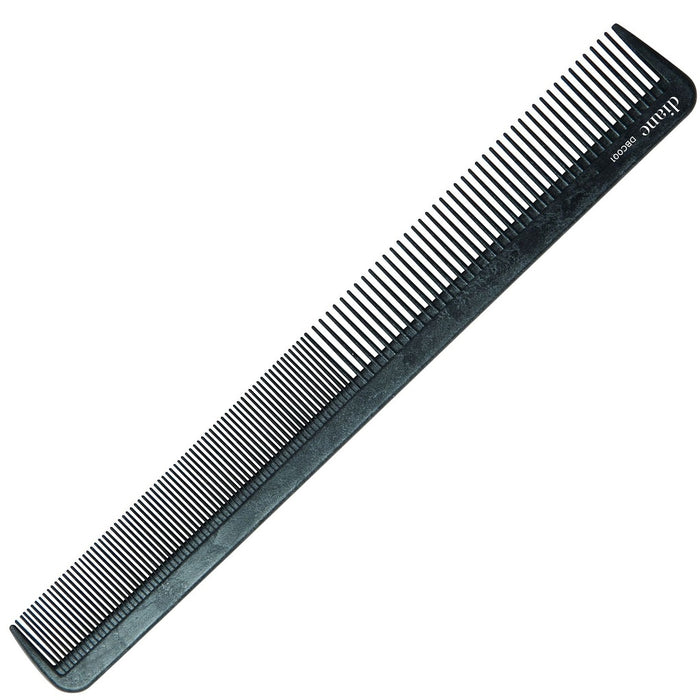 Diane 8.5" XL Silicone Cutting Comb Black #DBC001