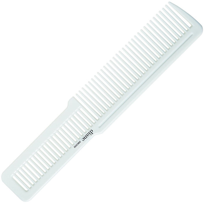 Diane White 8" Flat Top Barber Comb #DBC032