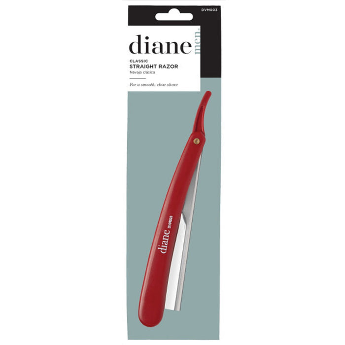 Diane Classic Red Straight Razor #DVM003