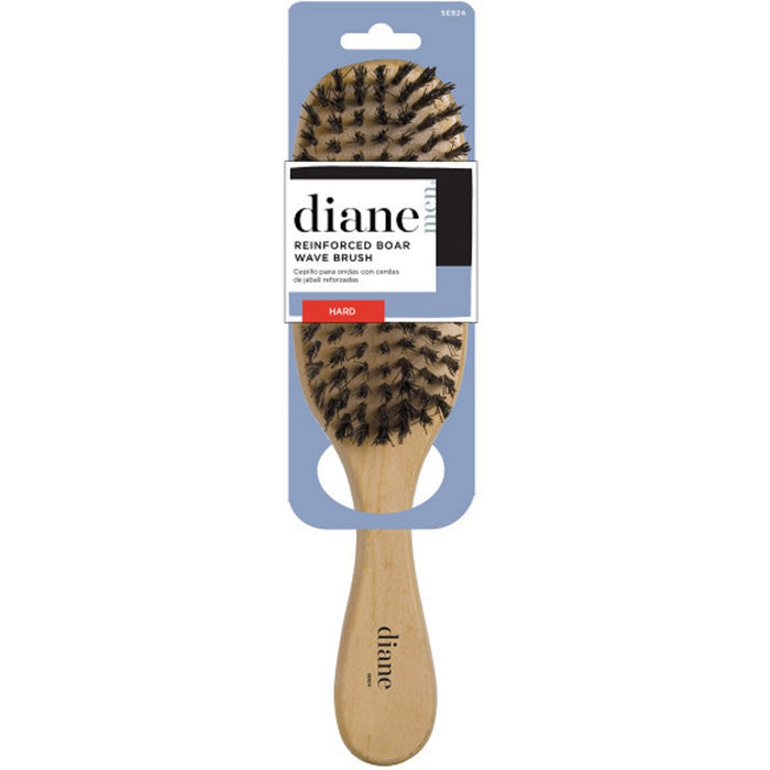 Diane Firm Reinforced Boar Wave Brush #SE824