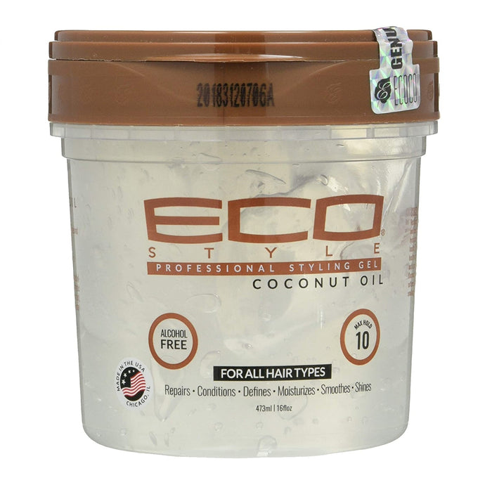 Eco Coconut Oil Styling Gel 16 oz