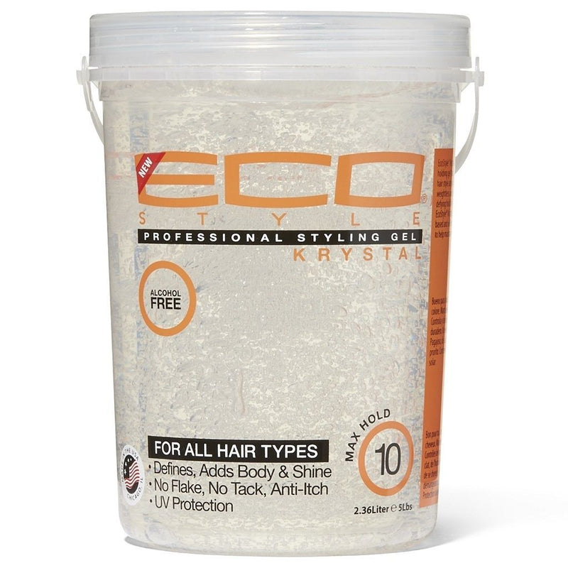 Eco Krystal Clear Styling Gel 5 Lbs