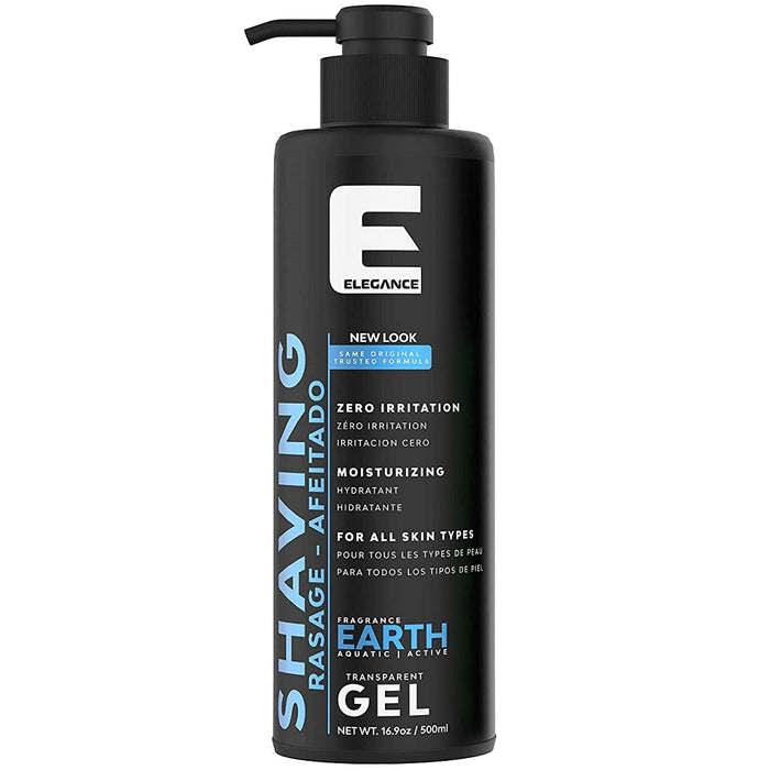 Elegance Shaving Gel Earth 16.9 oz