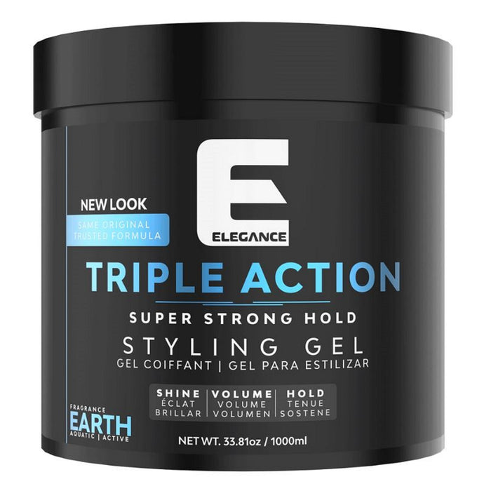 Elegance Triple Action Styling Gel Earth 33.81 oz