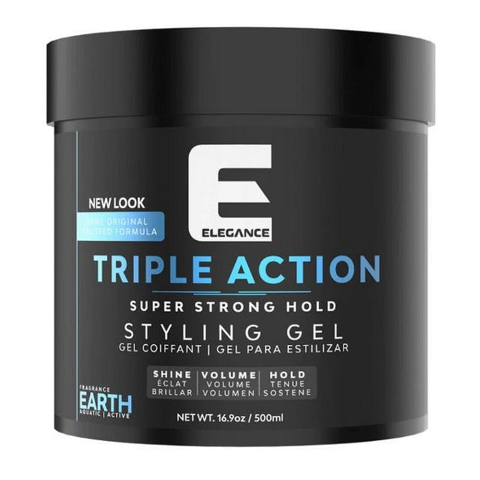 Elegance Triple Action Styling Gel Earth 16.9 oz