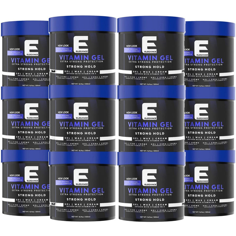 Elegance Vitamin Gel 16.9 oz - 12 Pack (Bulk)