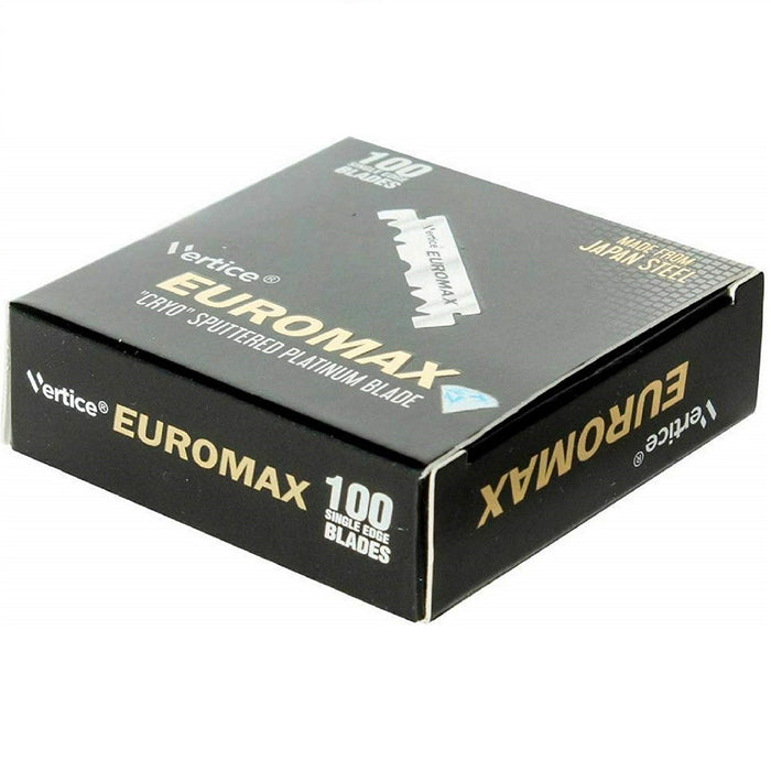 Euromax ''Cryo'' Sputtered Platinum Single Edge 100 Blades