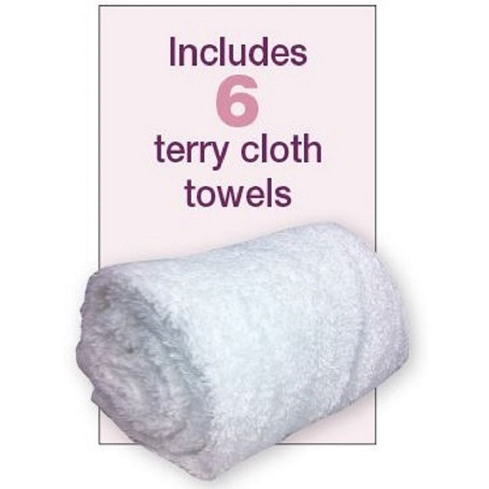 Burmax FantaSea Towel Steamer with 6 Soft Terry Cloth Towels #FSC-873