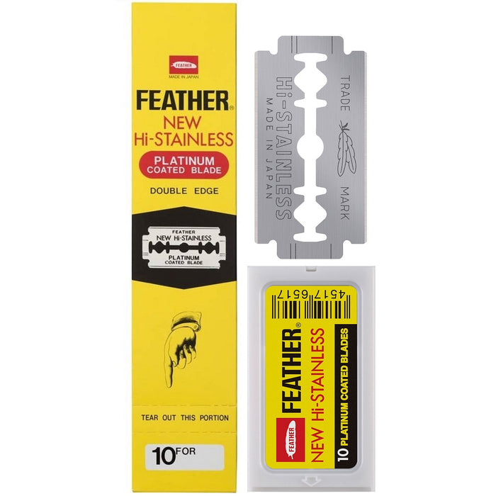 Jatai Feather Hi-Stainless Double Edge 200 Blades