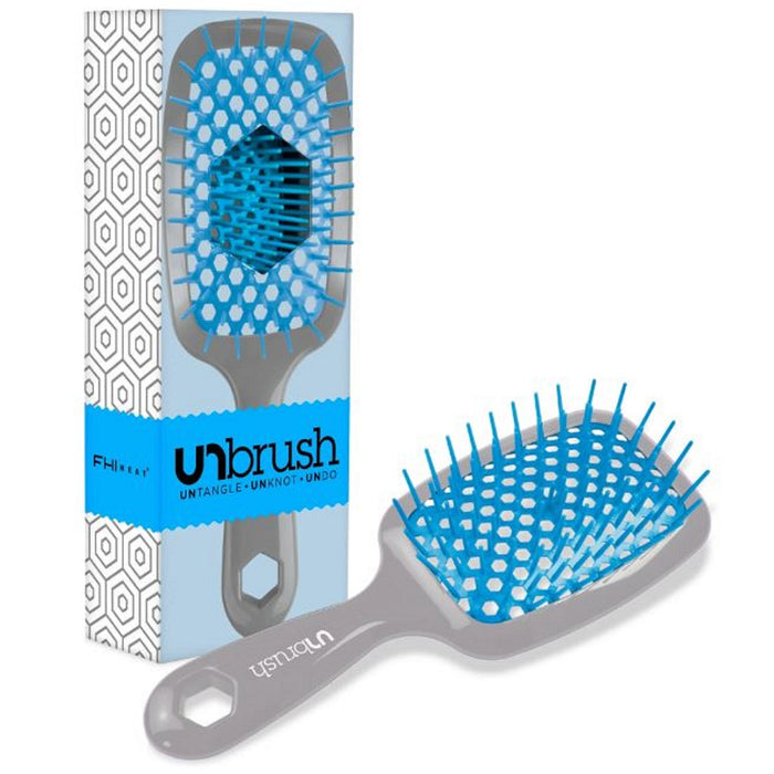 UNbrush Detangling Hair Brush Sky #AC0014GLB