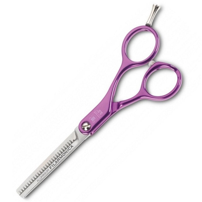 Filarmonica Dur Es 28 Thinning Scissors 5.5" - Aluminum Handle Purple #54052