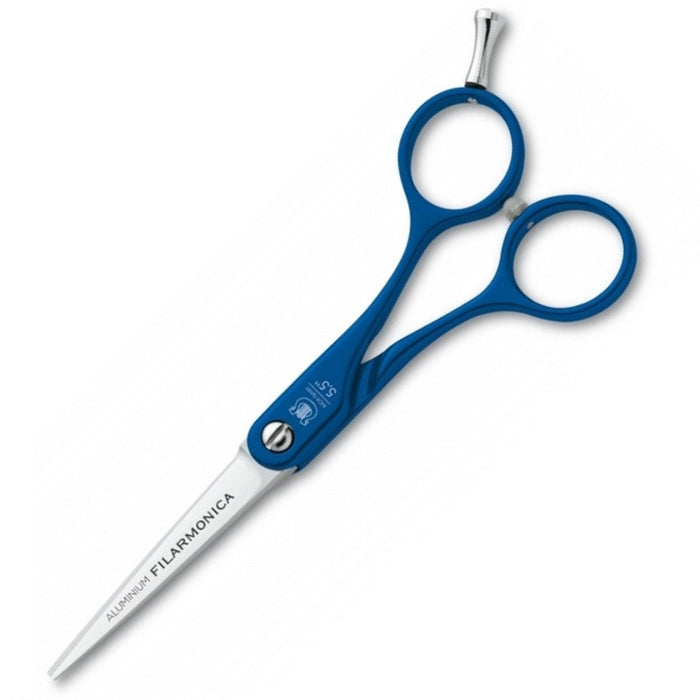 Filarmonica Dur Scissors 5.5" - Aluminum Handle Blue #54055