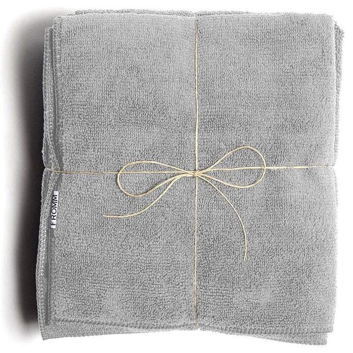 Fromm Softees Microfiber Towels - Grey 10 Pack #45015