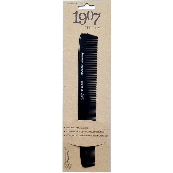 Fromm 1907 Clipper Mate Comb 7.5" - Coarse & Medium Teeth #816CM