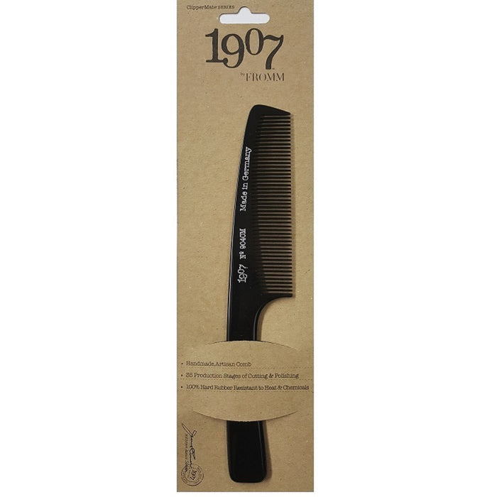 Fromm 1907 Clipper Mate Flat-Top Comb 7.25" - Fine Teeth #904CM