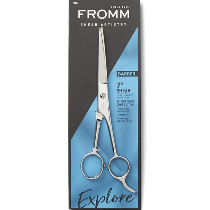 Fromm Explore Barber Shears 7" - Silver #F1007