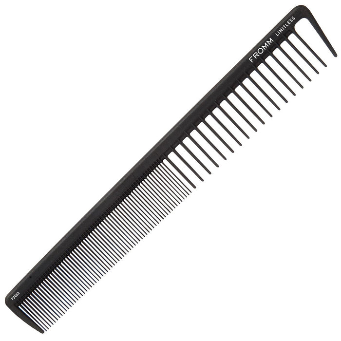 Fromm Limitless Carbon Cutting Comb Black 8" #F3012