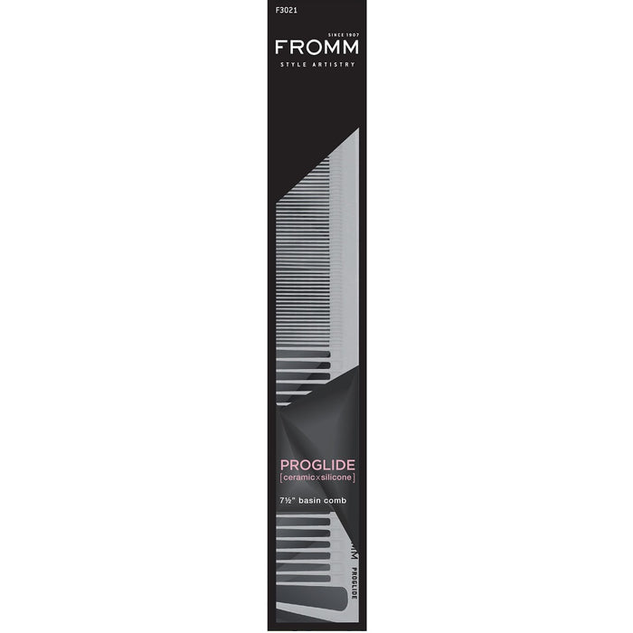 Fromm Proglide Basin Comb White 7-1/2" #F3021