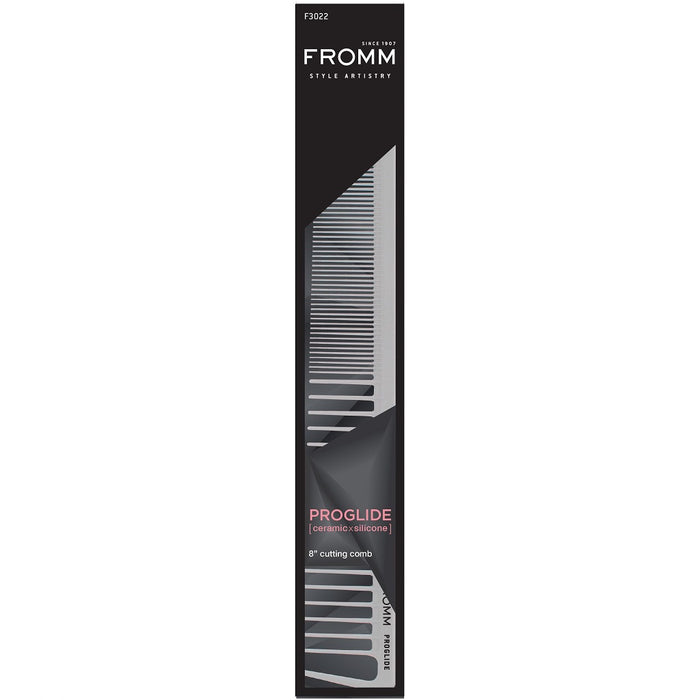 Fromm Proglide Cutting Comb White 8" #F3022