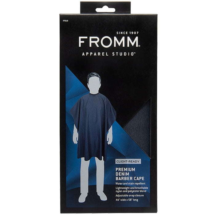 Fromm Premium Denim Barber Cape #F7010