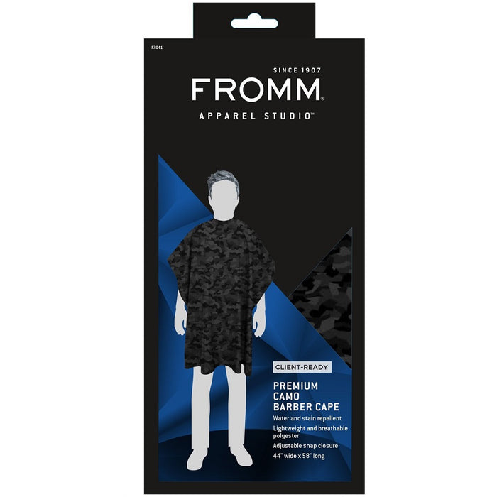 Fromm Camo Barber Cape #F7041