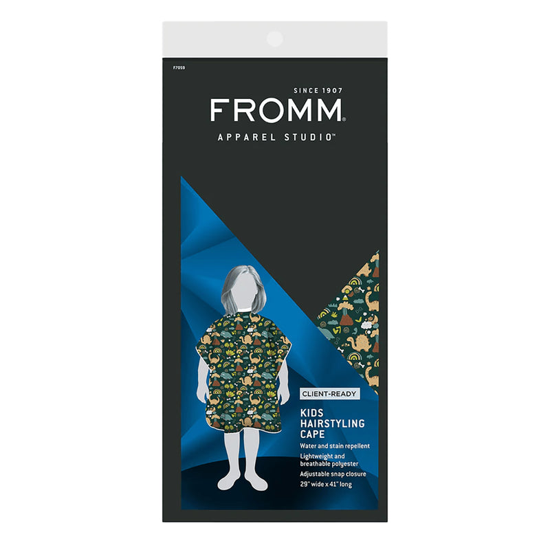 Fromm Kids Hairstyling Cape Dinosaur #F7059
