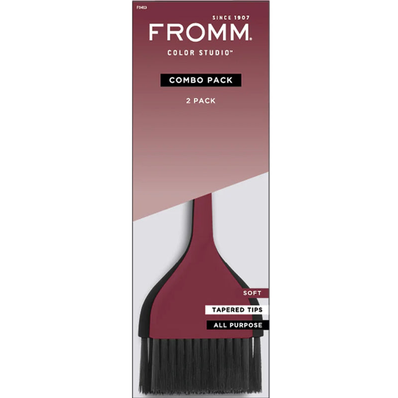 Fromm Color Studio 2-1/4" & 2-7/8" Soft Color Brush - 2 Pack #F9413