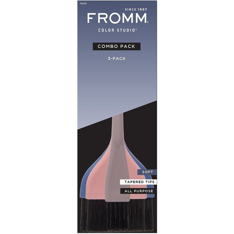 Fromm Color Studio Soft Color Brush - 3 Pack Combo #F9418