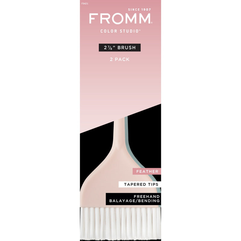 Fromm Color Studio Feather 2-7/8" Color Brush - 2 Pack #F9421