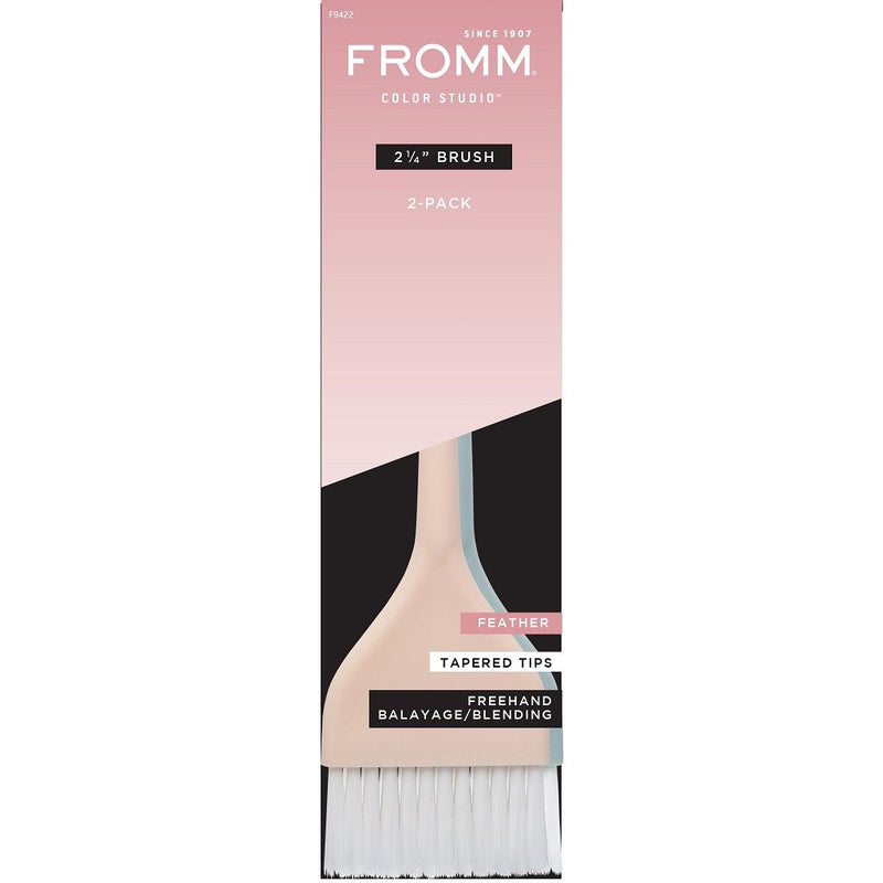 Fromm Color Studio Feather 2-1/4" Color Brush - 2 Pack #F9422