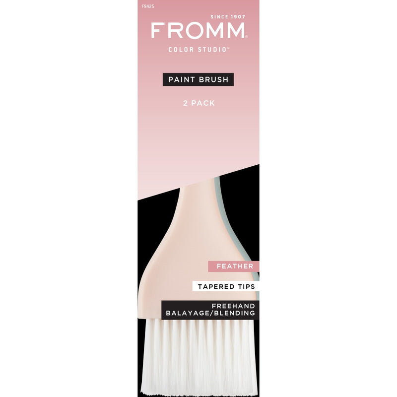 Fromm Color Studio Feather Wide Paint Brush - 2 Pack #F9425