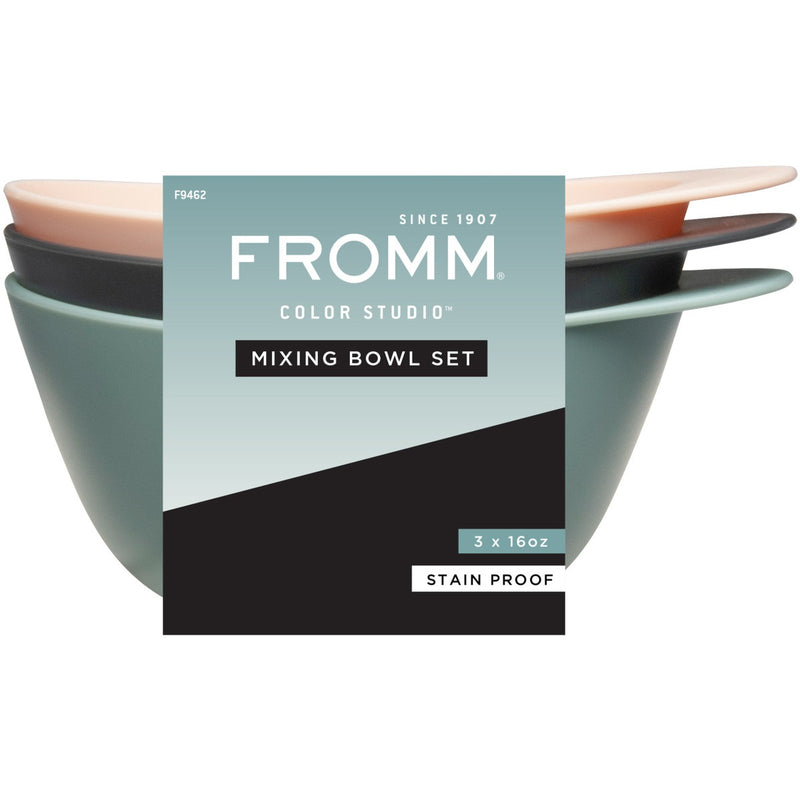 Fromm Color Studio Mixing Bowl 16 oz - 3 Pack #F9462