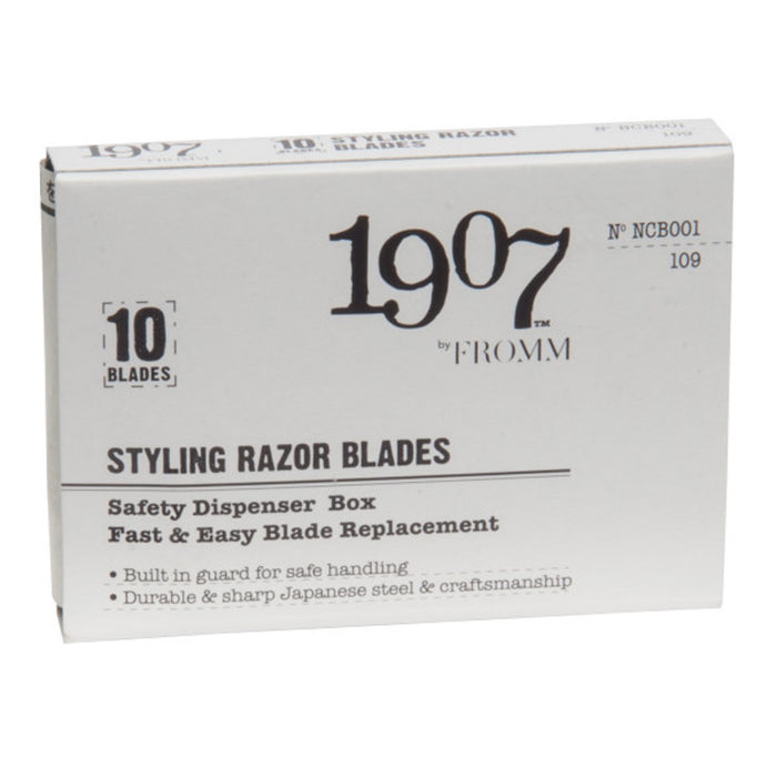 Fromm 1907 Styling Razor 10 Blades #NCB001