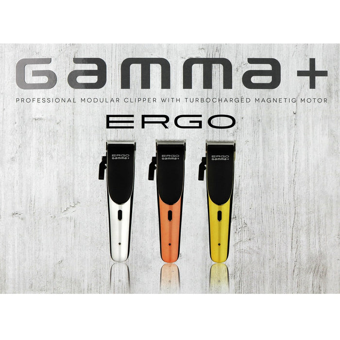 Gamma+ Ergo Professional Cordless Magnetic Modular Clipper #HCGPMECS