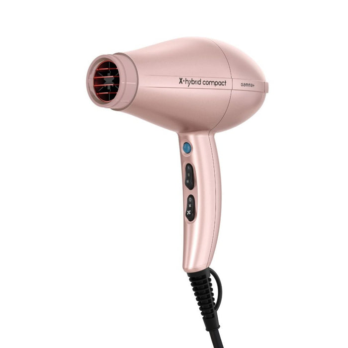 Gamma+ X-Hybrid Compact Hair Dryer - Rose Gold #GP110RG