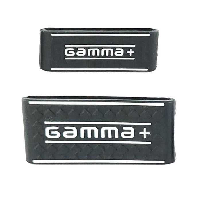 Gamma+ Barber Clipper & Trimmer Grip Band Black/White #GP309B